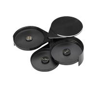 Glass Rimmer Tool - Bars Rim Tray, Drink Garnish Station | Triple Layer Spices Organizer, Swivel Seasoning Compartment System, Professional Beverage Prep Gear for Margarita Tequila Cocktail Night