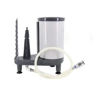 Glass Rinser, Cup Washer with High-Density Brushes and Hoses, Anti-Slip Mats for Fast and Easy Cleaning, Ideal for Kitchen Sink and Faucet Use