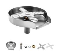 Glass Rinser for Kitchen Sink, High Pressure Cup Washer, Automatic Cleaner for Water Bottle and Coffee Cup, 360° Rotary Glass Washer for Home Restaurant Bar Kitchen