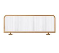 Glass Room Divider Office Partition Tempered Glass Panels Table Dividers Panels Partitions,Iron Dividers for Dining Areas, Countertop Partition Screen Metal Divider Panels, Low Fence Divide