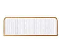 Glass Room Divider Office Partition Tempered Glass Panels Table Dividers Panels Partitions,Iron Dividers for Dining Areas, Countertop Partition Screen Metal Divider Panels, Low Fence Divide