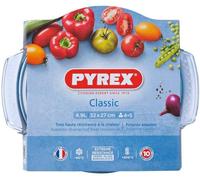 Pyrex Round Casserole Dish Clear Glass