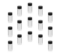 Glass Sample Vials Flat Bottom 100pcs 5ml with Caps