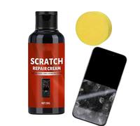 Glass Scratch Remover - Fast Acting Polishing Paste Repair Kit for Glass Surfaces, Lens Screen Scratch Remover, Watch Lens, Touch Screen Display Restoration Tool | Clear Long