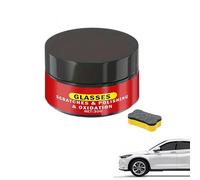 Glass Scratch Remover Kit, 30g/1.05oz Polishing Powder to Remove Scratches from Car Windshield & Home Glass, DIY Repair for Windows, Mirrors, Aquarium, No Professional Tools Needed (1pcs)