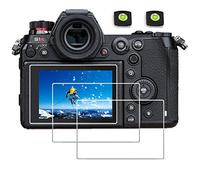 Glass Screen Protector Compatible for Panasonic LUMIX S1 S1R Camera,debous Tempered Glass Clera Hard Protective Film Shield Cover (3pcs)+ 2pcs Hot Show Level Cover