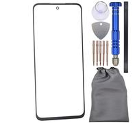 Glass Screen Repair Part with OCA adheisve for Xiaomi Redmi Note 13R 2406ERN9CC Black