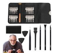 Glass Screwdriver Set, Electronic Screwdriver Set, 25 in 1 25-in-1 Clock Repair Set, 25 in 1 Screwdriver Screwdriver Set