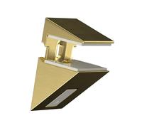 Glass Shelf Brackets Adjustable Clamp Fixture for Secure Wall Shelving in Kitchen Office Exhibition Room Space Saving Solution