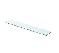 1/2x Shelves Panel Glass Clear Sheet Shelf Panel Ledge Multi Sizes vidaXL