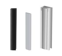Glass Shower Door Magnet Latch Replacement Kits with Shower Door Magnet and Metal Strike Plate for 1/8" 5/32" 3/16" & 1/4" Thick Swing Glass Shower Doors