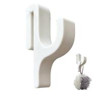 Glass Shower Towel Hook, Over Door Hanger, Easy Installation No Tools Required Space Saving Storage Organizer Rack, Robe Hook for Bathroom Loofah Sponge Coat Laundry Kitchen Home, 3.58x2.2x0.78 Inch