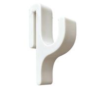 Glass Shower Towel Hook, Space-Saving, PVC, MinimaIist Shower Hook, Home Wall Organizer, Heavy Duty Design, for Sponge Coat Laundry Cubicle Kitchen Balcony Home