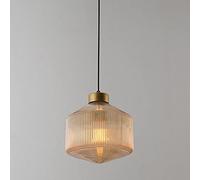 Glass Single Head Chandeliers, Restaurant Cafe Stairs Modern Creative Industrial Wind Retro Designer Chandelier,A