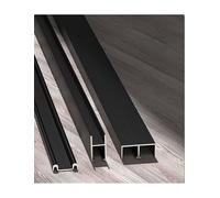 Glass Sliding Door Track - Mountain-Shaped Double Slide Track for Smooth Operation, Three-Piece Set for Display Cabinets and Bookcases