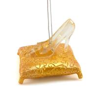 Glass Slipper & Cushion | Cinderella Christmas Ornament | Gisela Graham