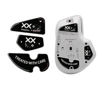 Glass Smooth Mouse Feet Skates for Logitech MX Master 4, 2.5D Rounded Curved Edges Replacement Feet Pads Super Smooth Glide Pad for Precise Control for MX Master 4 Wireless Mouse (black)