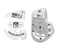 Glass Smooth Mouse Feet Skates for Logitech MX Master 4, 2.5D Rounded Curved Edges Replacement Feet Pads Super Smooth Glide Pad for Precise Control for MX Master 4 Wireless Mouse (white)
