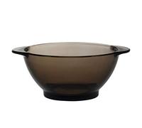 Glass Soup Bowls Transparent Stackable Set of 6 Pasta Salad Sides Noodle Appetiser Bowls Glass Serving Dishes Cereal Breakfast Bowls with Double Handles