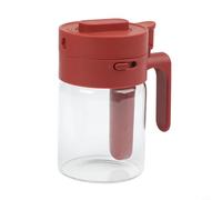 Glass Spice Jar with Rack, Sealed Condiment Shaker for Kitchen Storage, Pop-Forward Handle Design for Easy for Access, Keeps Herbs Fresh and Dry, Grey/Cream/Wine Red/Milk Coffee/Yellow(Wine Red)