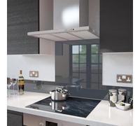 Glass Splashbacks Anthracite Grey - Made By Premier Range in 70cm Wide x 80cm High