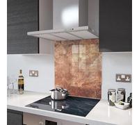 Glass Splashbacks Rustic Copper - By Premier Range in 90cm Wide x 80cm High