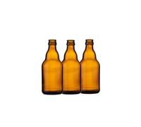 Glass Steinie Beer Bottle 330ml | Sets from 6-48 Bottles | Craft Brewing Bottle | Perfect for Homemade Beers, ales, IPA’s & lagers | JB (24)