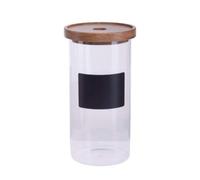 Orsina Durable Multipurpose Chalkboard 1300Ml Storage Jar, Stylish Jar With Lid For Counter, Airtight Storage Jars