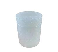 Glass Storage Jar With Lid Candle Empty Cup Storage