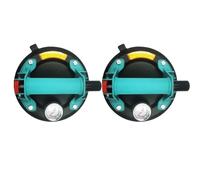 glass suction cups Glass Suction Cup 8 Inch 250KG Powerful Heavy Duty Strong Hand Sucker Lifted Magnets Handling Tools(Green 2pcs)