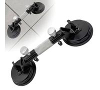 Glass Suction Cups Heavy Duty Aluminum Vacuum Plate Glass Suckers to Lift Large Glass,Tile Suction Cup Lifter, Pad for Lifting, Professional Countertop Installation Toolfor Granite,Stone,Marble (1pc)