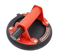 Glass Suction Cups, Vibrating Suction Cup for Tiles Granite s Sucker 8 Inch Professional Vacuum Strong Suction Cups 250kg Bearing Vacuum Lifter,for Granite, Tile, Glass Lifting(Silver 2PCS)