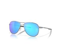 Oakley OO4147 CONTRAIL 414703 Man Sunglasses Metal Silver Blue Round Normal Prizm