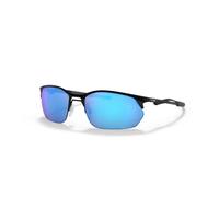 Oakley Wire Tap 2.0 Satin Black Glasses with Prizm Sapphire Lenses