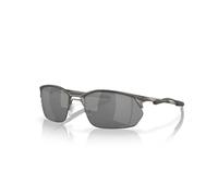 Oakley OO4145 WIRE TAP 2.0 414502 Man Sunglasses Metal Grey Grey Squared Normal Prizm