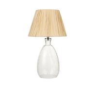 Glass Table Lamp Transparent BLANCO