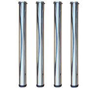 Glass Table Legs Coffee Table Legs Support Brackets Aluminum Cake Stand Legs 72.5cm Height Modern Design for Glass Tables & Stylish Furniture Legs