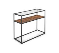 Glass Tabletop Console Table