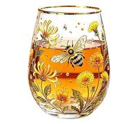 Glass Tea Cup Mug, Embossed Aesthetic 14oz Device, Morning Aid with Sturdy Build, Comfortable Reliable Daily Use, Premium Quality Beverage Accessory, Cappuccino Latte Cocktail