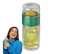 Glass Tea Infuser | Double Layer Glass Water Bottle | Insulation Tea Cup | Glass Tea Infuser Bottle | Tea Infuser Bottle for Loose Tea for Loose Tea, Flower Tea, Home, Travel