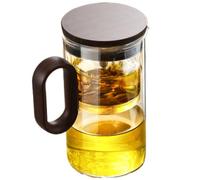 Glass Tea Pot with Magnet Filtration - Separation Pot, Glassware | Home Brewing Teapot for Kitchen, Cafe, Restaurant Service, Daily Rituals, Family Gatherings, Guest Serving