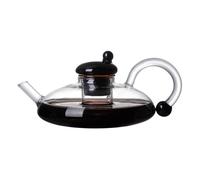 Glass Teapot Infuser - Electric Teas Kettle Set, Hot Tea Maker with Gentle Heating Pad, Practical Gift with Elegant Brewing, Clear Glass Body, Comfortable Handle for Daily Tea Service