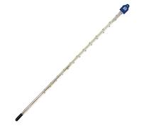 Glass Thermometer -10 to +110C 300 mm for Measuring Water and Liquids