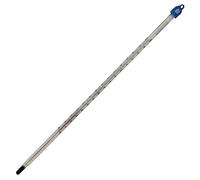 Glass Thermometer -10 to +150C 300 mm for Measuring Water and Liquids
