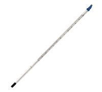 Glass Thermometer -10 to +50C 300 mm for Measuring Water and Liquids | Ideal for Measuring the Temperature of Water Liquids Home Brew Wine and Beer or for Laboratory Lab Scientific Use
