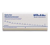 Glass Thickness Gauge | Measurement of glasses from 2 to 25 mm thick and the air gap up to 24 mm | Works by reflection in the glass