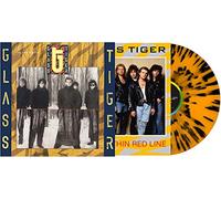Glass Tiger - Thin Red Line ['Tiger Striped' Colored Vinyl]