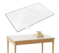 Glass Top For Coffee Table Dining Room Solid White Without Pattern 120x80 cm