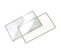 Glass Top Upper Screen Frame Lens Cover LCD Screen Protector Glass Top Frame Lens Cover L Game Console Repair