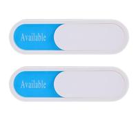 Glass Vacant Occupied Signboard for Office Door, Privacy Use